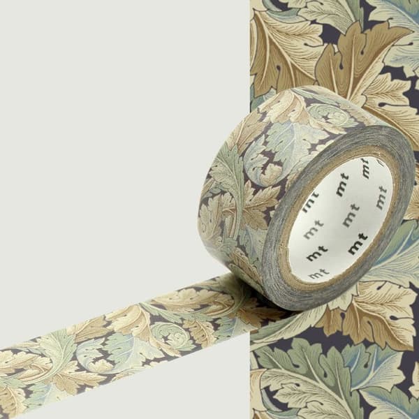 Maskeringstejp MT WILLIAM MORRIS Acanthus 2cm x 7m