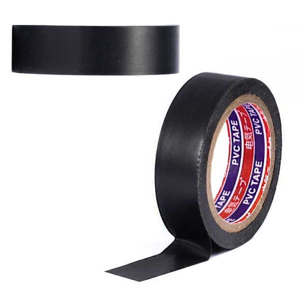Sort isoleringstape 16 mm x 10 m
