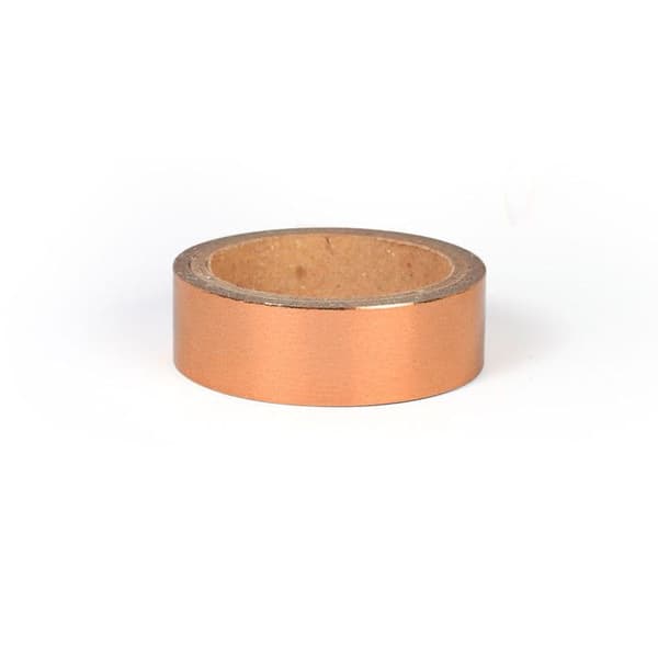 Aluminiumtejp 5 m x 1,5 cm - koppar