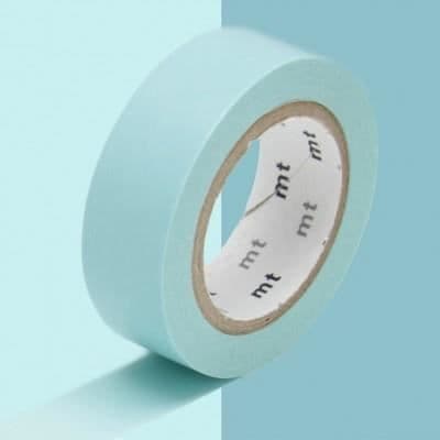 Maskeringstejp MT 15 mm Uni himmelsblå
