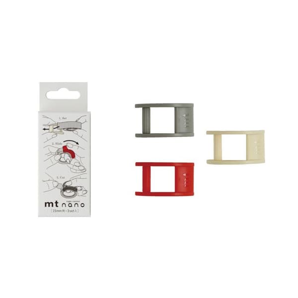 Rullare för Masking Tape MT 1,5 cm Förpackning med 3