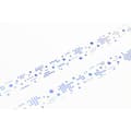 Miniatyrbild 2 av 2: Masking Tape MT FAB metalliserad stjärnor blå - star blue