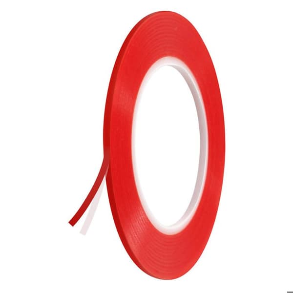 Dubbelhäftande Tejp - 50m x 2mm - Transparent