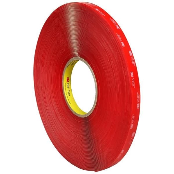 Dubbelhäftande akrylskumtejp VHB 4918 F, Transparent, 9 mm x 16,5 m - Märke 3M VHB