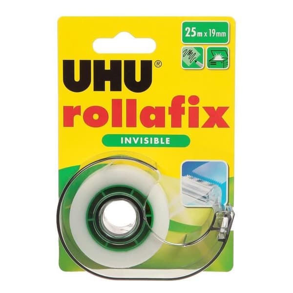 Rollafix osynlig tejp - 19 x 25 m