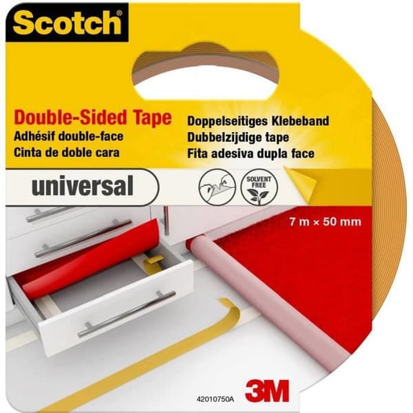 Tejp - 3M - Scotch® 42010750 - Ljusbrun - 7 m x 50 mm - 1 rulle