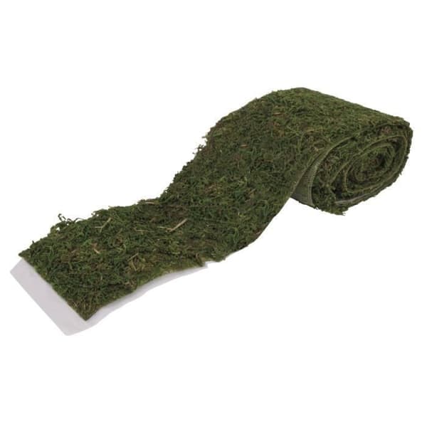 Skumtejp, mörkgrön, 10cm, tab-bag 1,8m