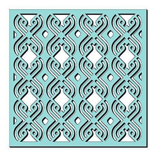 Sweet Dixie Vintage Background Stencil, 6x 15cm, transparent - SDST0014