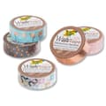 Miniatyrbild 2 av 2: Folia Washi Tape, Hot Foil Eller Rosiga Dots, env. 5 m x 15 mm - 26101