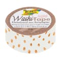 Miniatyrbild 1 av 2: Folia Washi Tape, Hot Foil Eller Rosiga Dots, env. 5 m x 15 mm - 26101