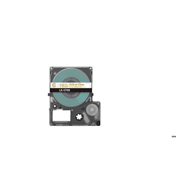EPSON Metallisk Tejp Klar/Guld