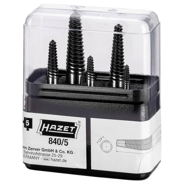 Hazet 840/5 Skruvutdragare-set M4 - M18