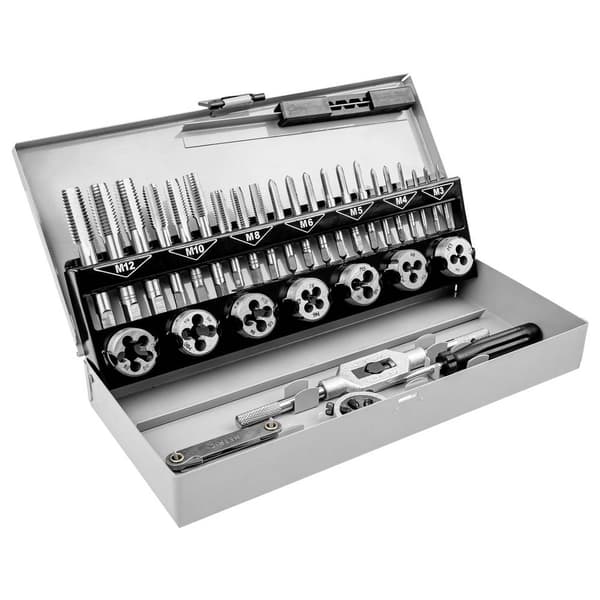 Brüder Mannesmann M53250-B Gängskärningssats 32 delar