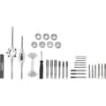 Miniatyrbild 3 av 4: TOOLCRAFT TO-7015521 Gängskärningssats 32 delar Stål M3 x 0.50 , M4 x 0.70 , M5 x 0.80 , M6 x 1, M8 x 1.25, M10 x 1.50,