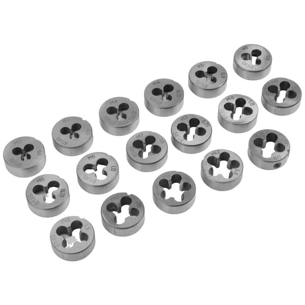 Brüder Mannesmann M53230 Gängtappar 40 delar M3, M4, M5, M6, M7, M8, M10, M12