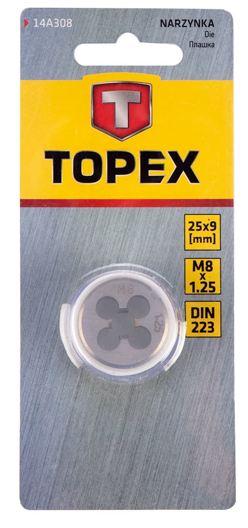 M8 stansar, 25 x 9 mm