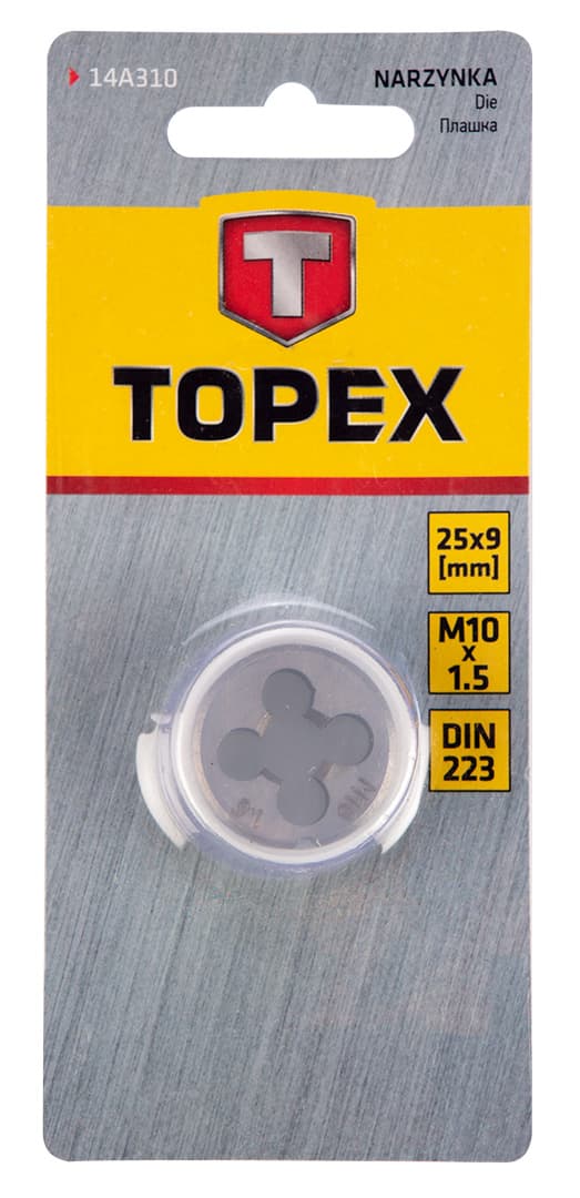 M10 stansar, 25 x 9 mm