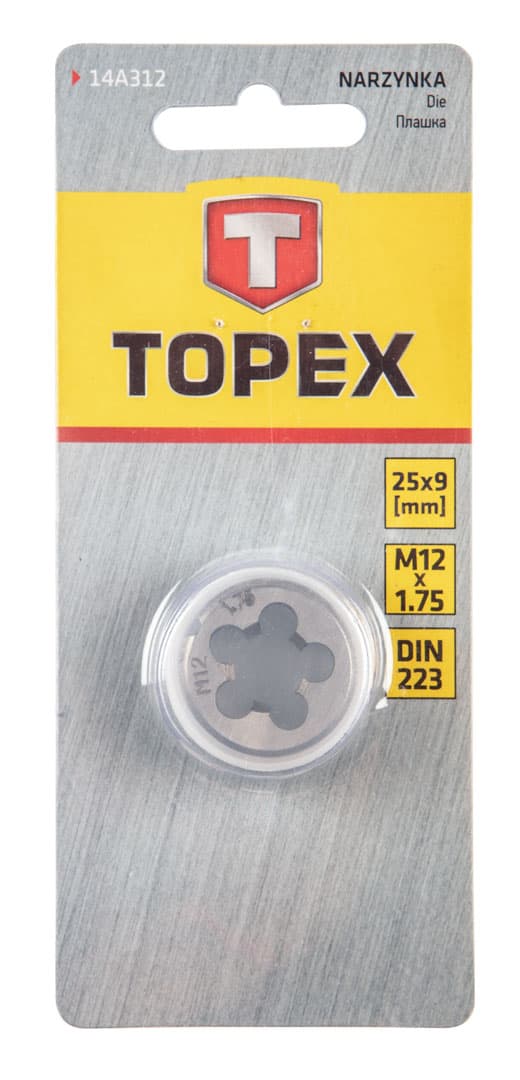 M12 matricer, 25 x 9 mm