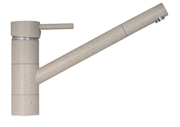 PYRAMIS TRONTO granitbeige blandingsbatteri
