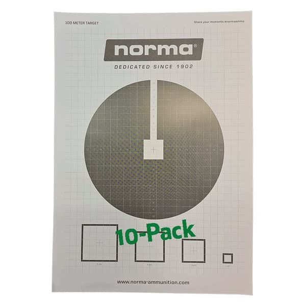 Inskjutningstavla Norma 10-Pack