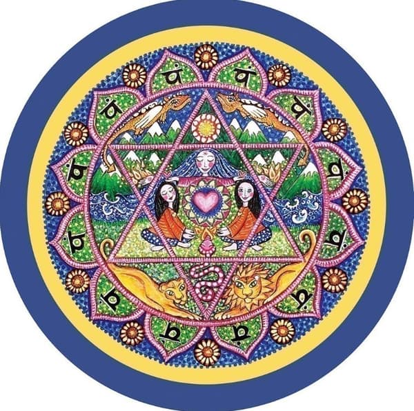 Mandala Healing Oracle Journey to Your Heart NYHET!