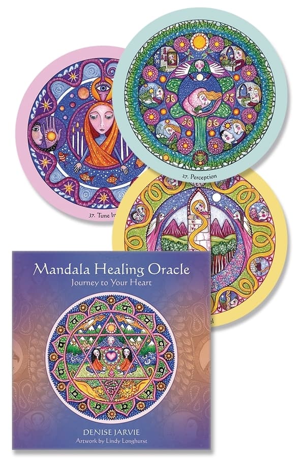Mandala Healing Oracle Journey to Your Heart NYHET!