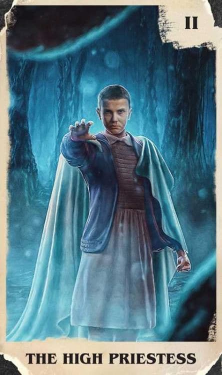 Stranger Things Tarot Deck and Guidebook NYHET!