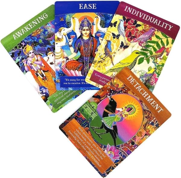 Divine Abundance Oracle Cards Fortune-Telling 52 PCS Full English Divination Cards, Familjeträffar, Underhållningsfest