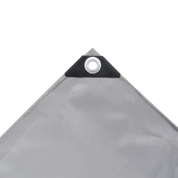 vidaXL Presenning 650 g/m² grå 2,5x3,5 m