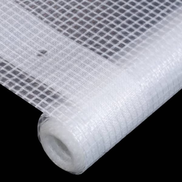 vidaXL leno-presenninger 2 stk. 4x4 m 260 g/m² hvid