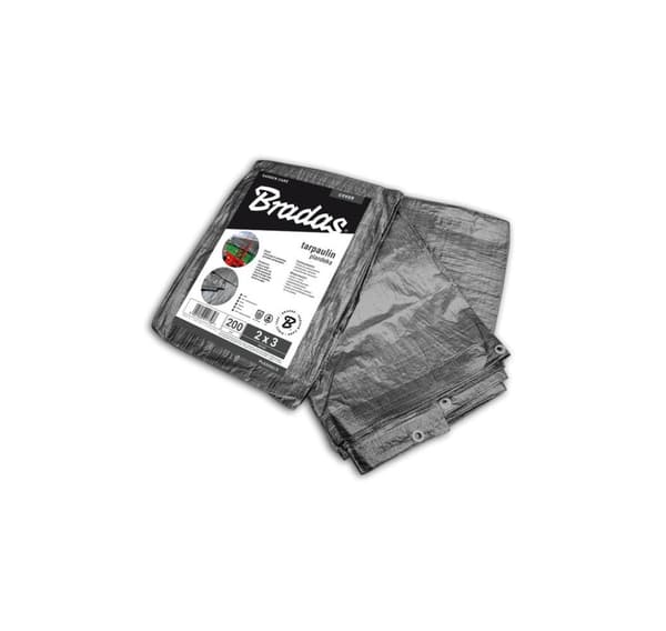 Vahvistettu pressu 200g, 10 x 15m, Bradas