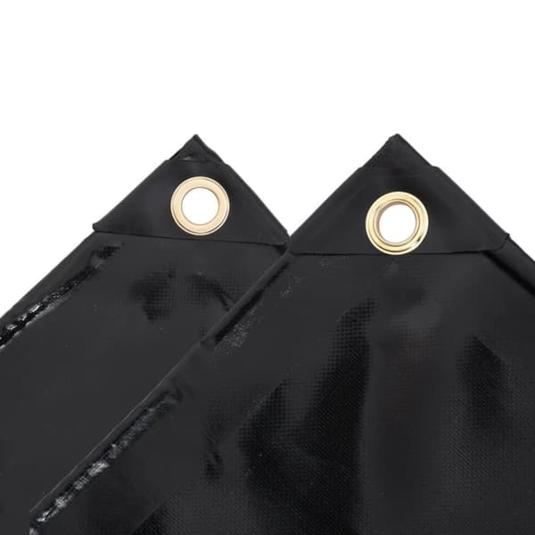 vidaXL Pressu 650 g/m² 3,5x2,5 m musta