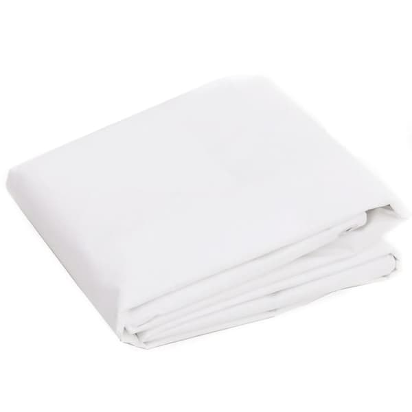 vidaXL Presenning 260 g/m² 6x8 m hvit HDPE