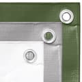 Miniatyrbild 5 av 5: vidaXL Presenning 260 g/m² 4x5 m grön HDPE