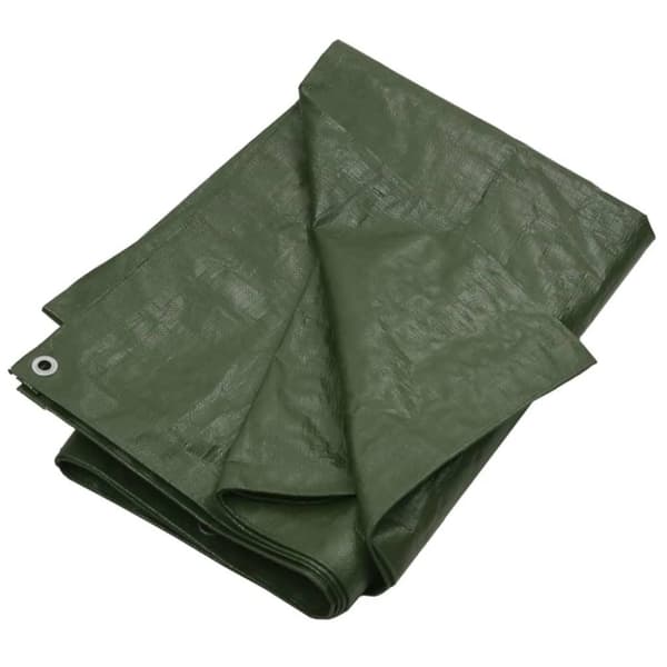vidaXL presenning 4x5 m 180 g/m² HDPE grøn
