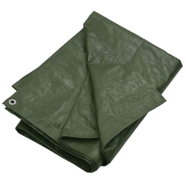 vidaXL presenning 3x5 m 180 g/m² HDPE grøn