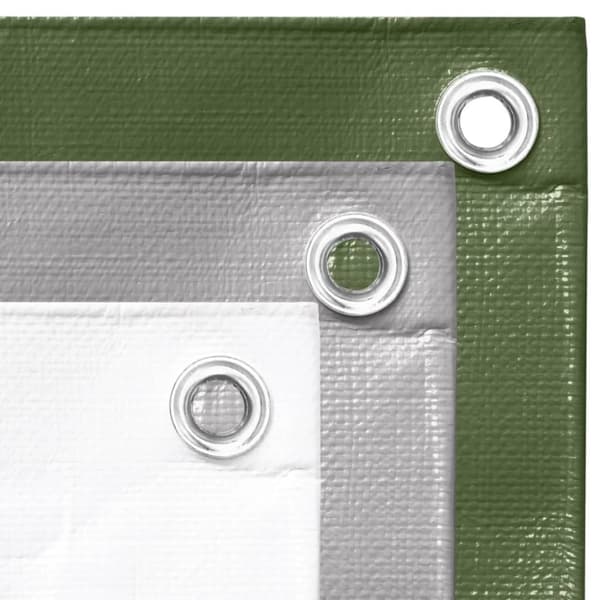 vidaXL presenning 2x3 m 260 g/m² HDPE grå