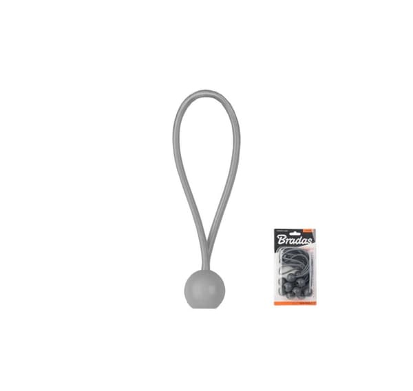 Kumisetti pallolla BUNGEE CORD BALL, 10kpl x 15cm