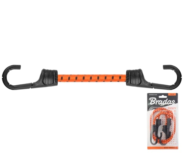 Set med 10 produkter. Elastisk gummi med krok BUNGEE CORD HOOK, 2stk x 60cm