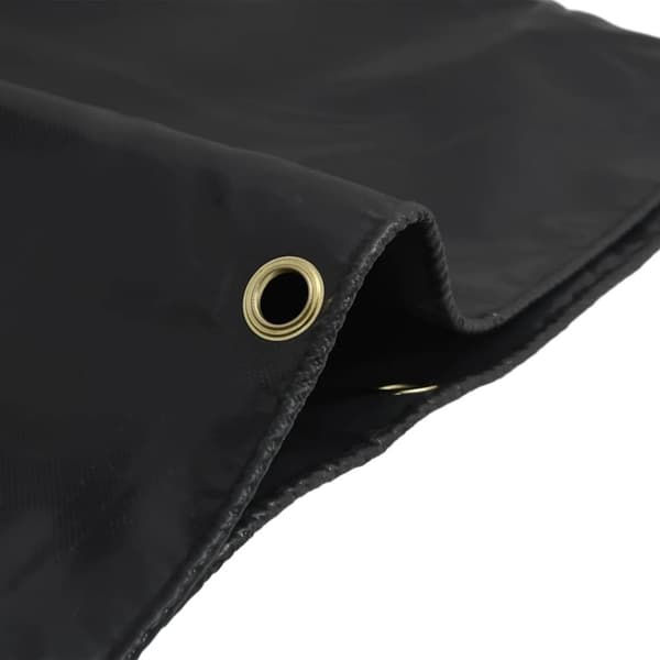 vidaXL Pressu musta 1x2,5 m 650 g/m²