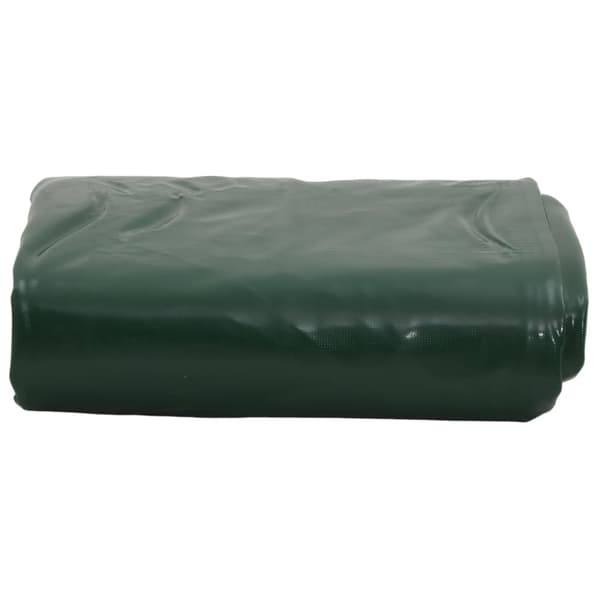 vidaXL Presenning grön 5x8 m 650 g/m²