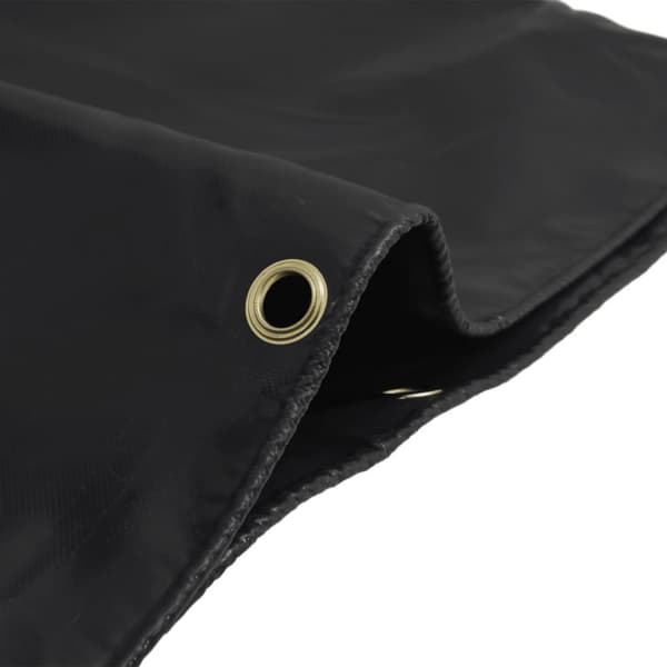 vidaXL Pressu musta 1,5x2,5 m 650 g/m²