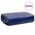 Miniatyrbild 9 av 9: vidaXL Presenning blå 3x5 m 650 g/m²