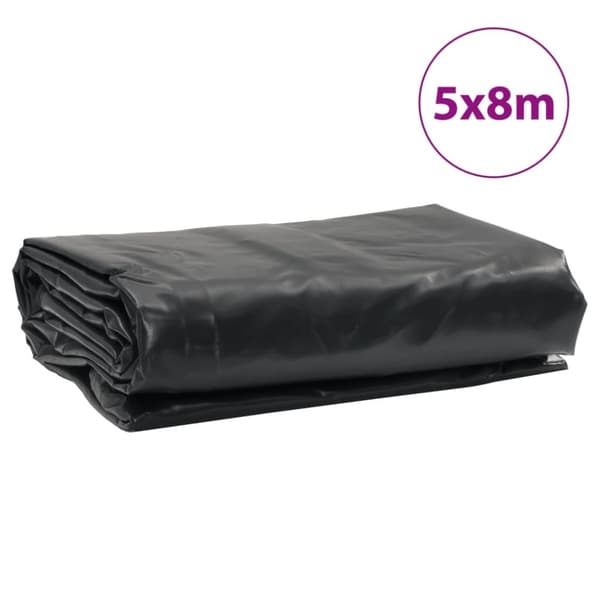 vidaXL presenning 5x8 m 650 g/m² antracitgrå