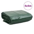 Miniatyrbild 9 av 9: vidaXL Presenning grön 4x4 m 650 g/m²