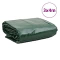 Miniatyrbillede 9 af 9: vidaXL presenning 3x4 m 650 g/m² grøn