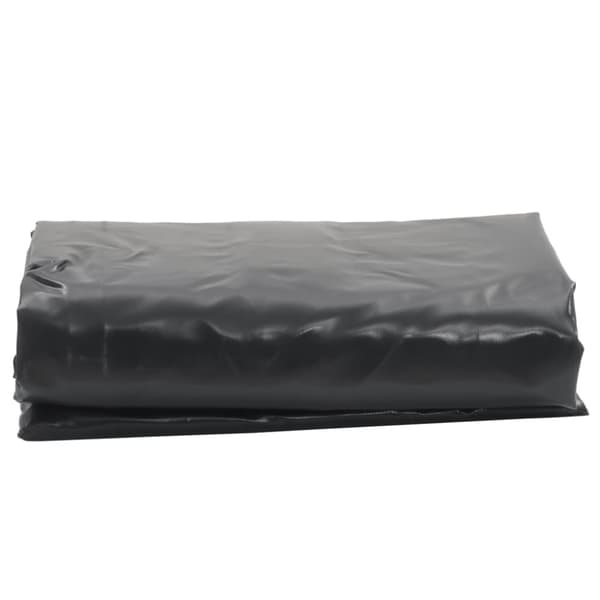 vidaXL presenning 5x5 m 650 g/m² sort