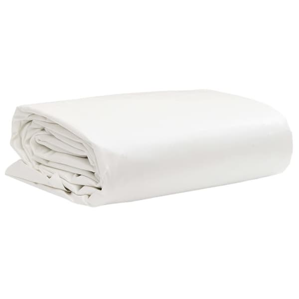 vidaXL presenning 5x6 m 650 g/m² hvid