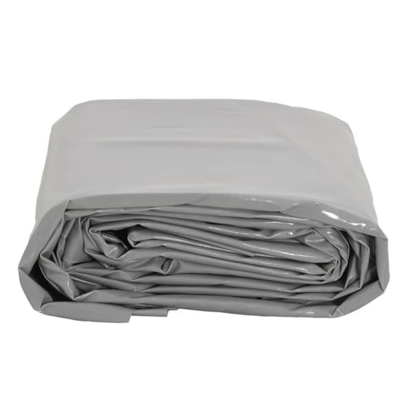 vidaXL presenning 4x4 m 650 g/m² grå