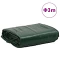 Miniatyrbillede 8 af 9: vidaXL presenning Ø 3 m 650 g/m² grøn